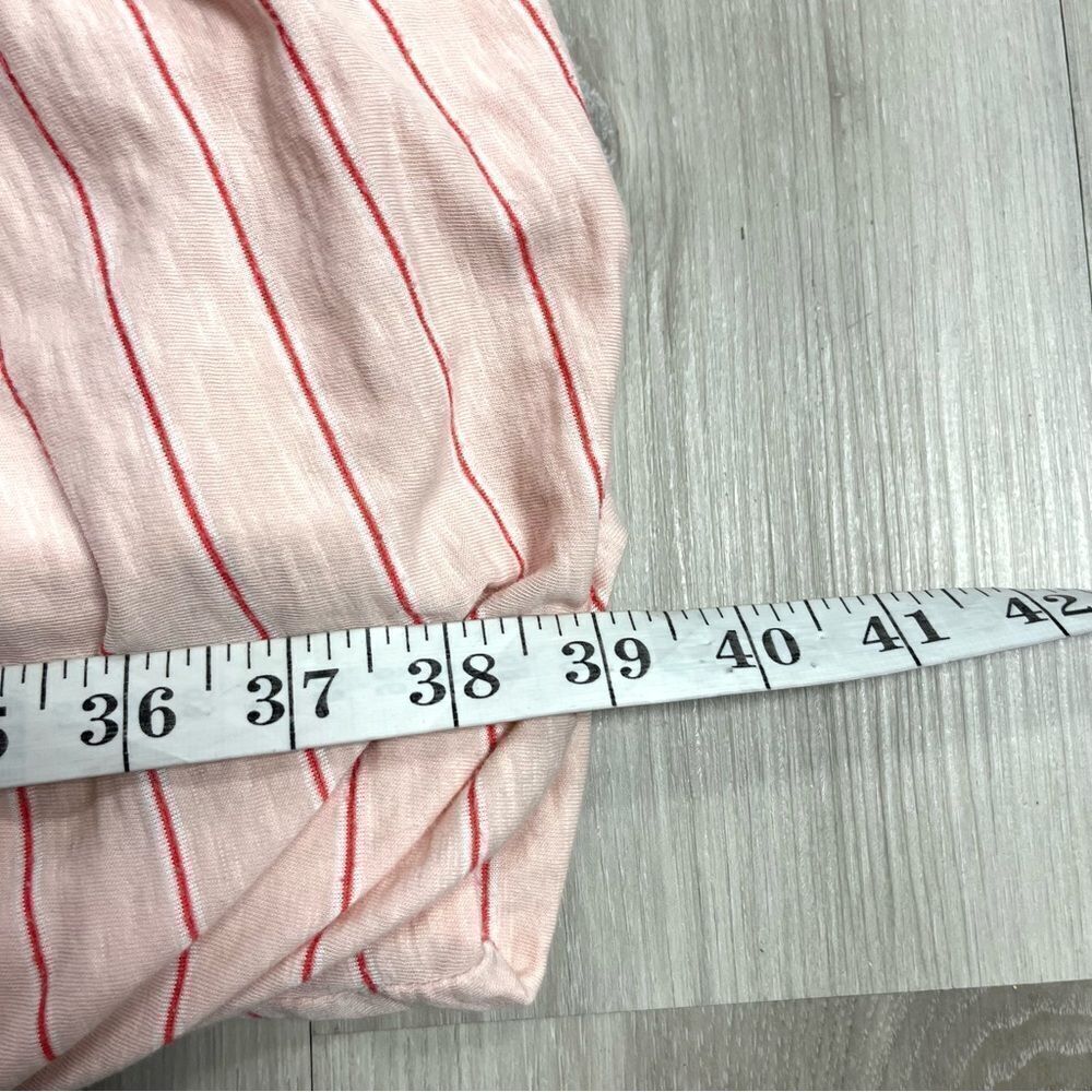Sundry Dress Women’s 0 / XS / 0-2 Isola Bella Pink Striped Sleeveless Racerback - Picture 9 of 10